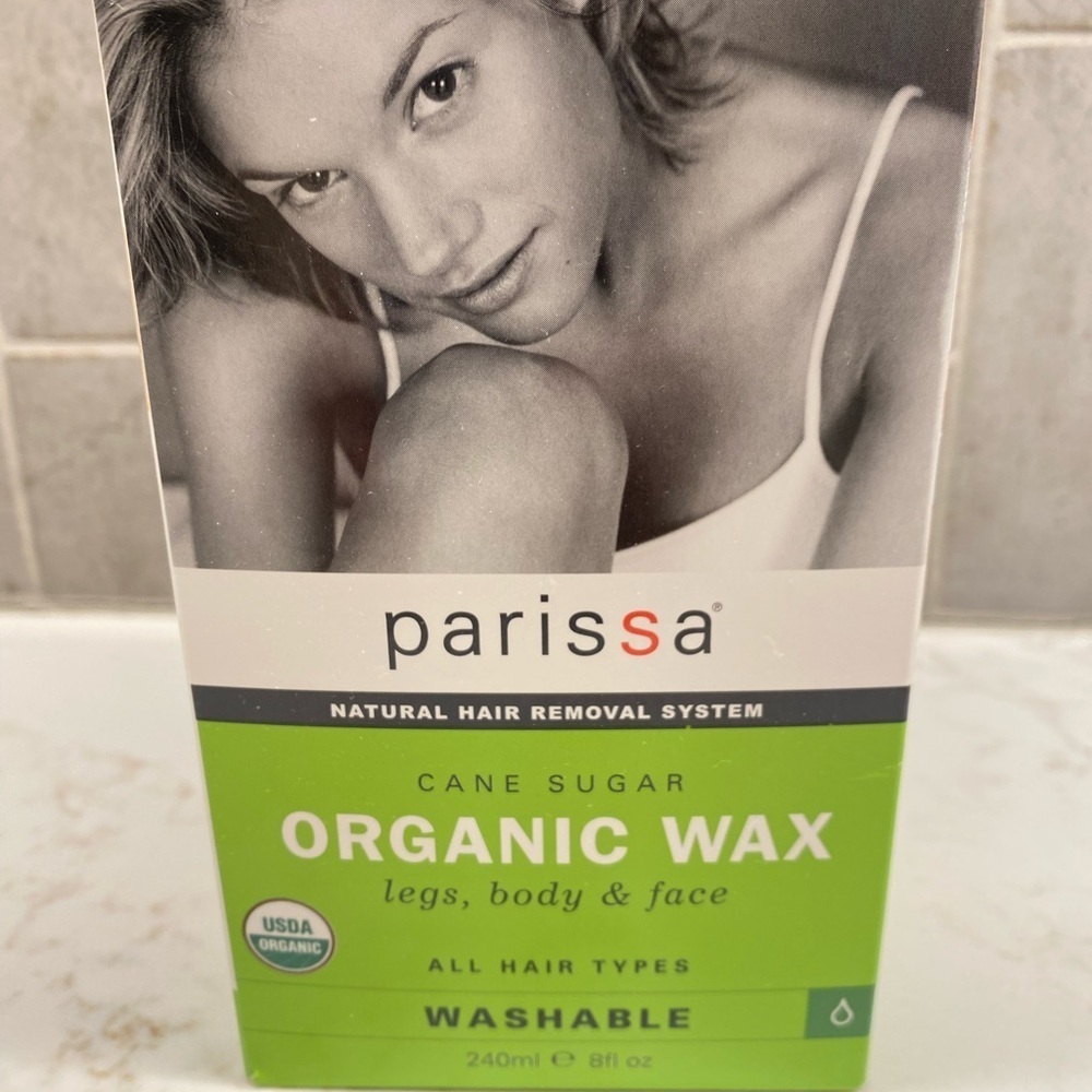 Parissa Wax Hair Removal System Organic Cane Sugar for Legs Body Face 8 oz NEW